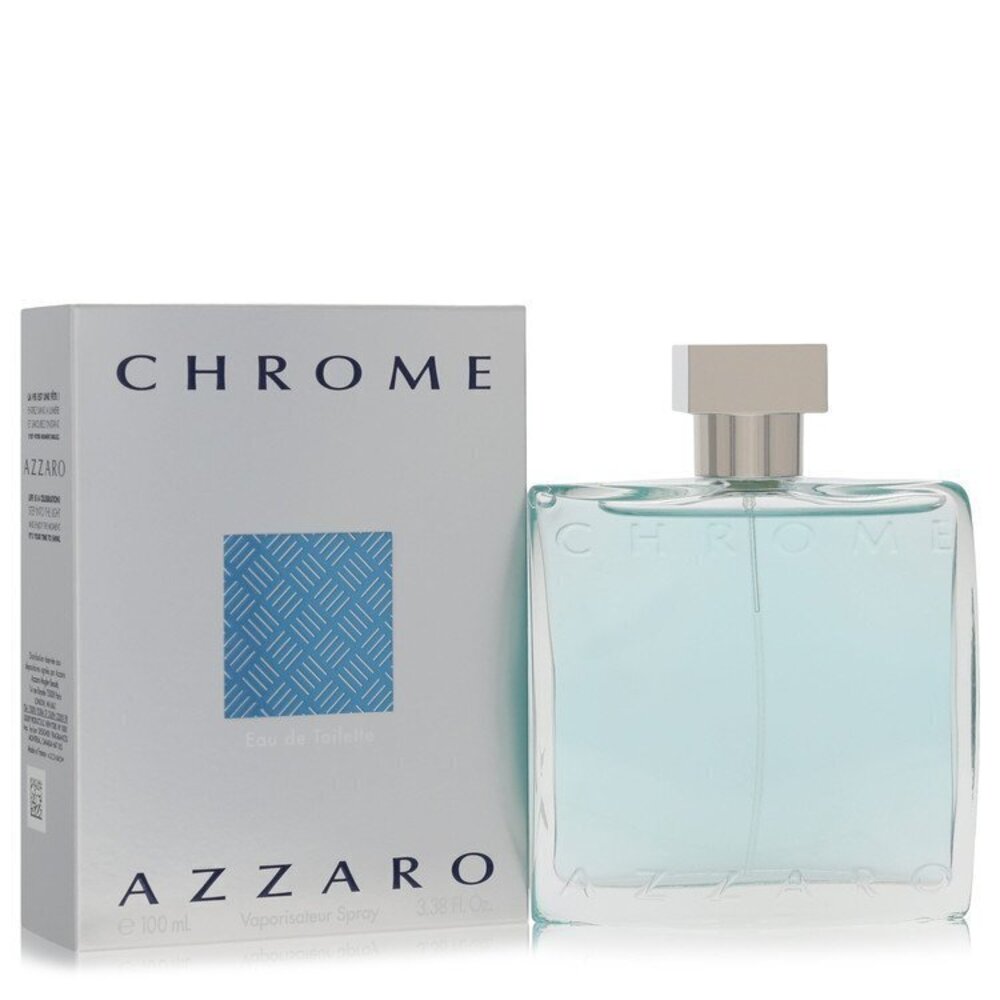 Chrome by Azzaro Gift Set -- 3.4 oz Eau De Toilette Spray + 2 x 2.5oz All Over S